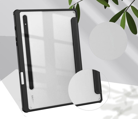 Etui Bizon Case Tab Clear Matt do Galaxy Tab S8 / S7, czarne