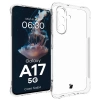 Elastyczne etui Bizon Case Salpa do Galaxy A17 5G, przezroczyste