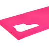 Silikonowe etui Bizon Soft Case do Galaxy S23 Ultra, neonowo-różowe