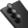 Szkło hartowane na aparat z aplikatorem Bizon Glass Snap Lens do Galaxy Z Fold6, 1 zestaw, czarna ramka