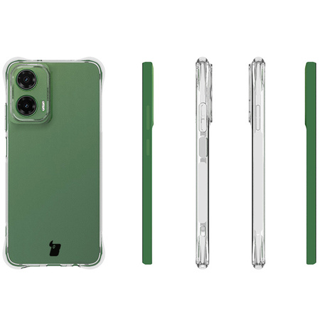 Elastyczne etui Bizon Case Salpa do Motorola Moto G35 5G, przezroczyste