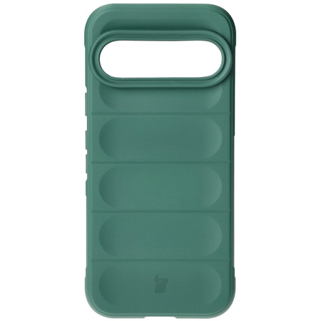 Pancerne etui Bizon Case Tur do Google Pixel 9 / 9 Pro, ciemnozielone