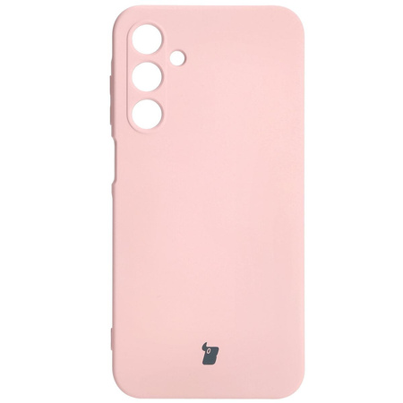 Etui Bizon Case Silicone do Galaxy A25 5G, jasnoróżowe