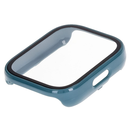 Etui ze szkłem do zegarka Bizon Case+Glass Watch do Xiaomi Redmi Watch 5 Active, zielone