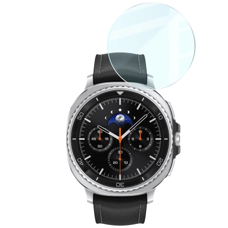 Szkło hartowane na ekran Bizon Glass Watch Clear do Galaxy Watch 8 Classic 46 mm
