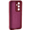 Pancerne etui Bizon Case Tur do Galaxy S24 FE, burgundowe