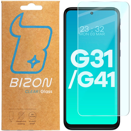 Szkło hartowane Bizon Glass Clear do Motorola Moto G31 / G41