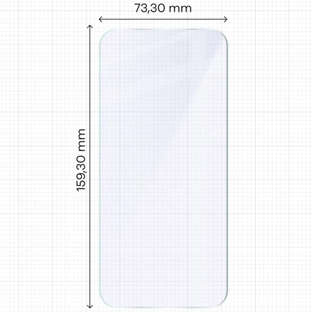 Elastyczne szkło hybrydowe Bizon Glass Mule do Realme GT 8 Pro