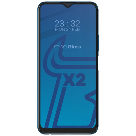 Szkło hartowane Bizon Glass Edge - 2 sztuki + ochrona na obiektyw, Vivo Y11s, czarne