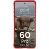 Pancerne etui Bizon Case Tur do Motorola Edge 60 Pro, czerwone