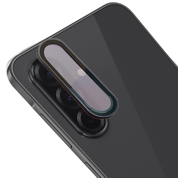 Szkło na aparat Bizon Glass Snap Lens do Galaxy A36 3G, 1 zestaw, czarna ramka