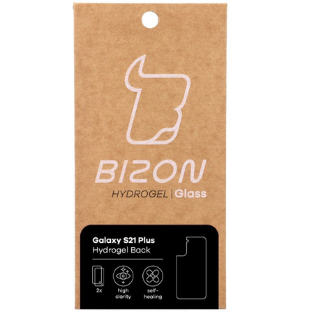 Folia hydrożelowa na tył Bizon Glass Hydrogel, Galaxy S21 Plus, 2 sztuki