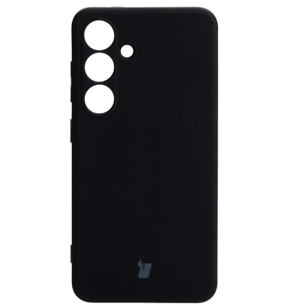 Etui Bizon Case Silicone Sq do Galaxy S24, czarne