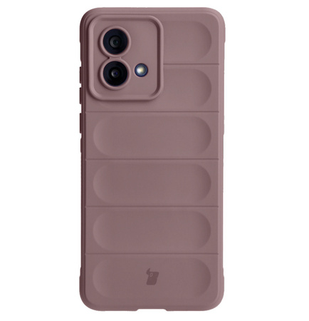 Pancerne etui Bizon Case Tur do Motorola Moto G84 5G, jasnofioletowe