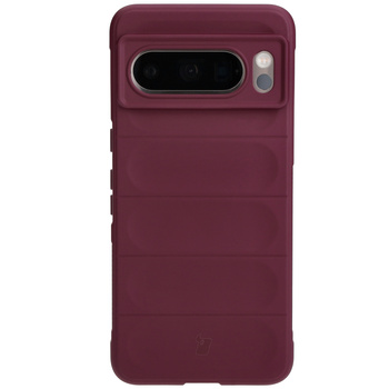 Pancerne etui Bizon Case Tur do Google Pixel 8 Pro, burgundowe