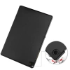 Etui z klapką Bizon Case Tab Croc do Galaxy Tab A11 Plus / A9 Plus, czarne