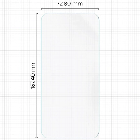 Folia hydrożelowa na ekran Bizon Glass Hydrogel Front do Honor 90, 1 sztuka