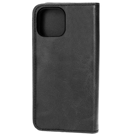 Etui z klapką Bizon Case Pocket Pro do iPhone 13 Mini, czarne