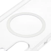 Etui z pierścieniem magnetycznym Bizon Case CrystalO do Galaxy A17 5G, przezroczyste