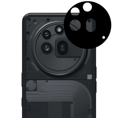 2x Szkło + szybka na aparat Bizon Edge 2 Pack do Nothing Phone (3a) Pro