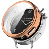 Etui z osłoną ekranu Bizon Case Watch Felipe do Xiaomi Watch S4 41 mm, różowozłote