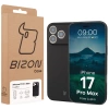 Etui Bizon Case Łupka do iPhone 17 Pro Max, czarne