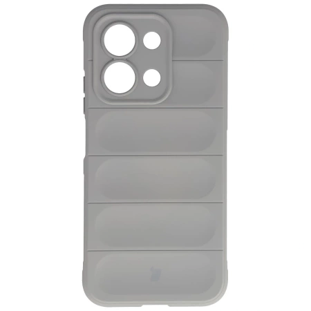 Pancerne etui Bizon Case Tur do Xiaomi Redmi 15C 4G / 5G / POCO C85 4G, jasnoszare
