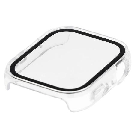 Etui ze szkłem do zegarka Bizon Case+Glass Watch do Huawei Watch Fit 4, przezroczyste