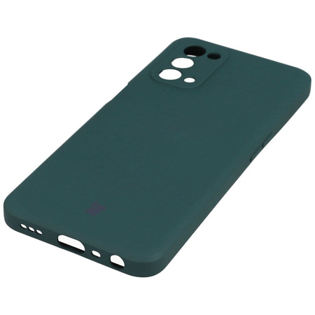 Etui Bizon Case Silicone do Oppo A54 5G / A74 5G, ciemnozielone