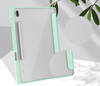 Etui Bizon Case Tab Clear Matt do Galaxy Tab S8 Plus / S7 Plus / S7 FE, miętowe