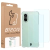 Elastyczne etui + 2x szkło hartowane Bizon Case Clear Pack do OnePlus Nord CE5 5G