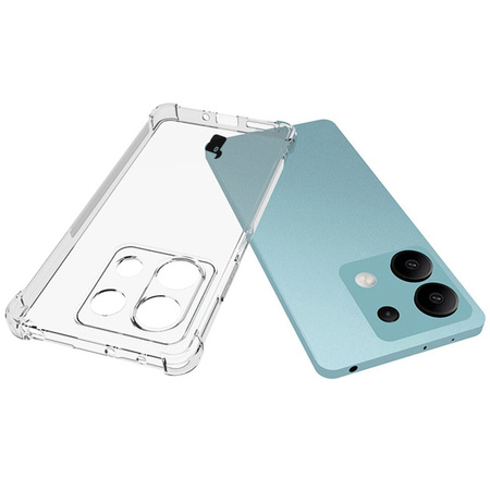 Elastyczne etui Bizon Case Salpa do Xiaomi Redmi Note 13 5G, przezroczyste