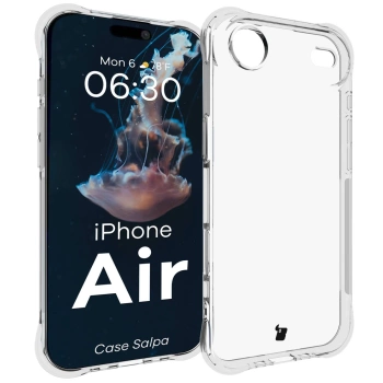 Elastyczne etui Bizon Case Salpa do iPhone Air, przezroczyste