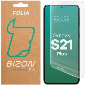 Folia hydrożelowa na ekran Bizon Glass Hydrogel Front do Galaxy S21 Plus, 1 sztuka