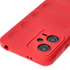 Pancerne etui Bizon Case Tur do Xiaomi Pocophone X5, czerwone