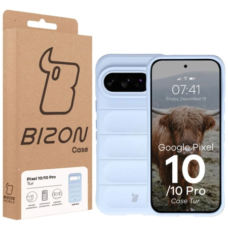 Pancerne etui Bizon Case Tur do Google Pixel 10 / 10 Pro, jasnoniebieskie