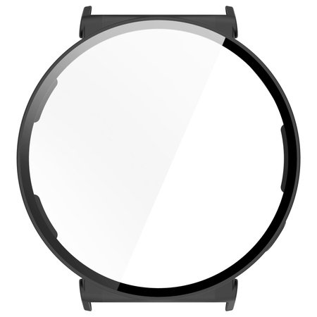 Etui ze szkłem do zegarka Bizon Case+Glass Watch do Huawei Watch GT 5 41 mm, czarne matowe