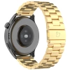 Pasek ze stali nierdzewnej do smartwatcha, Bizon Strap Watch Aura, QuickRelease 20 mm, złoty