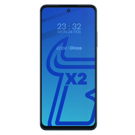 2x Szkło + szybka na aparat Bizon Edge 2 Pack do Realme C55
