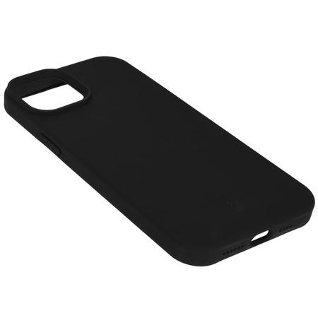 Silikonowe etui Bizon Soft Case do iPhone 15 Plus, czarne