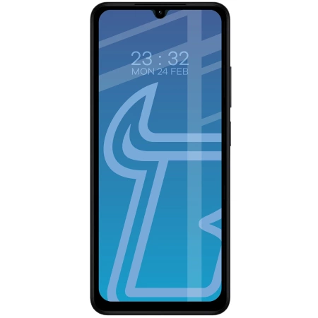 Szkło hartowane Bizon Glass Edge Duo do Xiaomi Redmi A5 4G / POCO C71 4G, czarna ramka, 2 sztuki