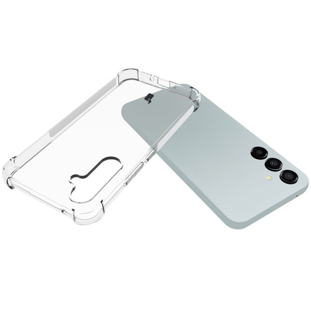 Etui + 2x szkło + obiektyw Bizon Case Clear Pack do Galaxy A54 5G, przezroczyste
