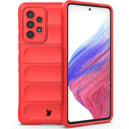 Pancerne etui Bizon Case Tur do Galaxy A53 5G, czerwone