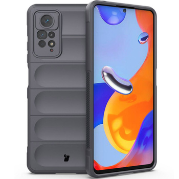Pancerne etui Bizon Case Tur do Xiaomi Redmi Note 11 Pro / Pro 5G, szare