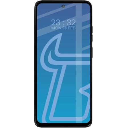 Szkło hartowane Bizon Glass Edge 2 do Motorola Moto G56/G15/G15 Power/G05/E15, czarna ramka