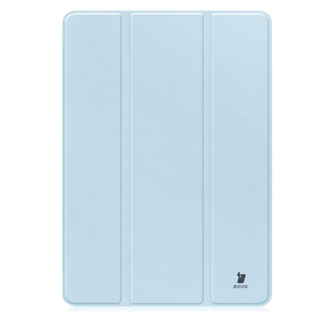 Etui Bizon Case Tab Lizard do Galaxy Tab S9, błękitne