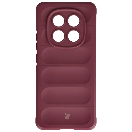 Pancerne etui Bizon Case Tur do Xiaomi Redmi Note 15 5G / POCO M8 5G, burgundowe