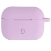 Silikonowe etui z karabińczykiem Bizon Case Headphone Silicone do AirPods Pro 2, lawendowe