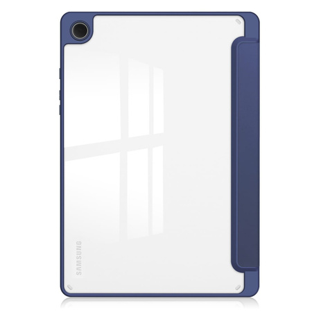 Etui Bizon Case Tab Clear Matt do Galaxy Tab A9 Plus, granatowe