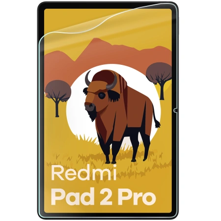 Folia imitująca papier Bizon Film Tab Papirus Duo do Xiaomi Redmi Pad 2 Pro, 2 sztuki